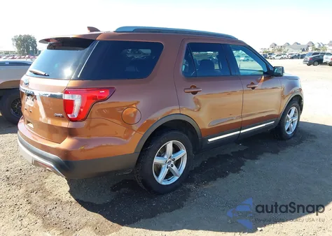 2017 Ford Explorer Xlt из США, поврежденный, VIN 1FM5K8D8XHGC26642